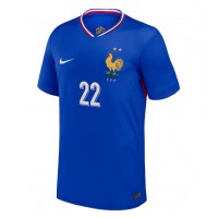 Camisa de Futebol França Theo Hernandez #22 Equipamento Principal Europeu 2024 Manga Curta